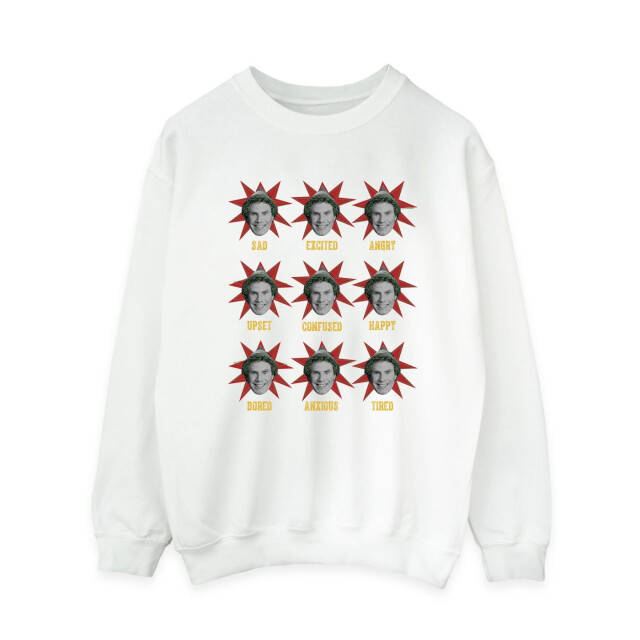Li-cense Elf dames veel stemmingen van buddy sweatshirt UTBI16682_white large