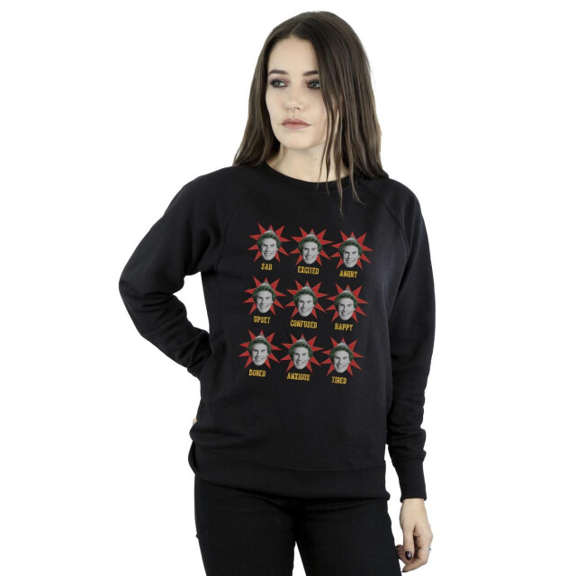 Li-cense Elf dames veel stemmingen van buddy sweatshirt UTBI16682_black large