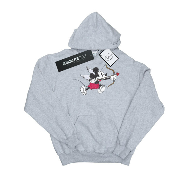 Li-cense Disney dames mickey mouse love cherub hoodie UTBI11075_sportsgrey large