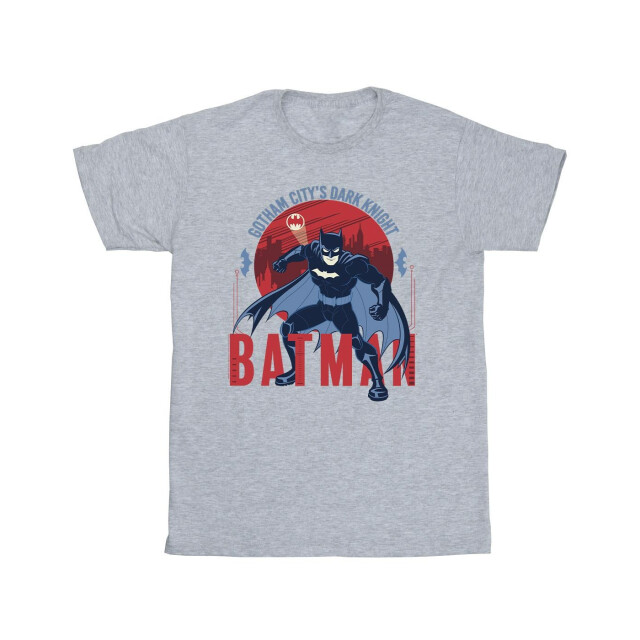 Li-cense Dc comics meisjes batman gotham city katoenen t-shirt UTBI10071_sportsgrey large