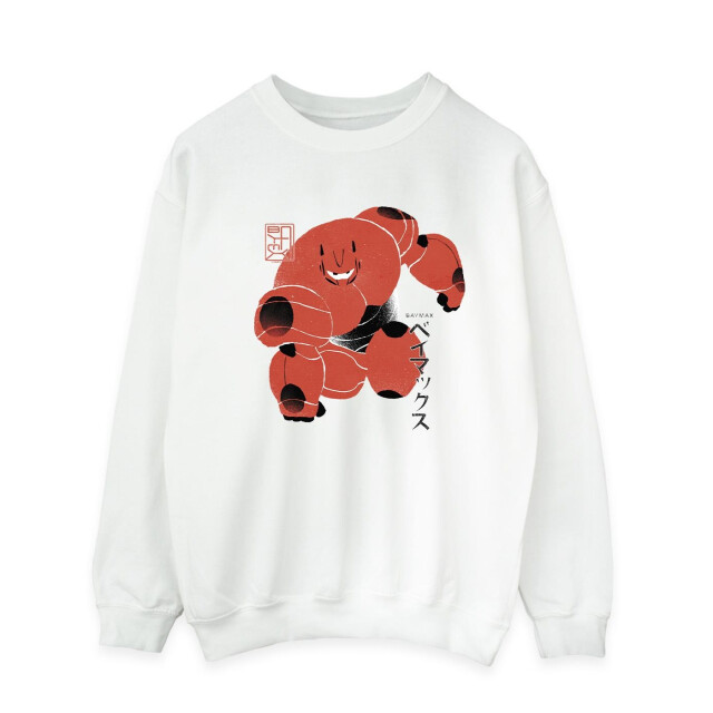 Li-cense Disney heren big hero 6 baymax suite pose sweatshirt UTBI15152_white large