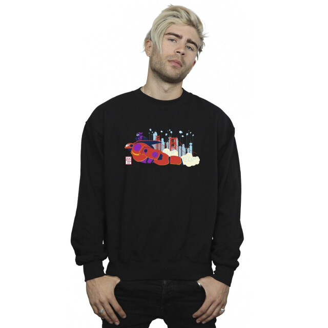 Li-cense Disney heren big hero 6 baymax hiro brug sweatshirt UTBI15177_black large