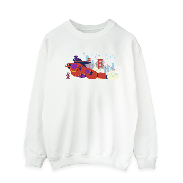 Li-cense Disney heren big hero 6 baymax hiro brug sweatshirt UTBI15177_white large