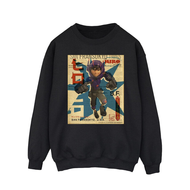 Li-cense Disney heren big hero 6 baymax hiro krant sweatshirt UTBI15074_black large