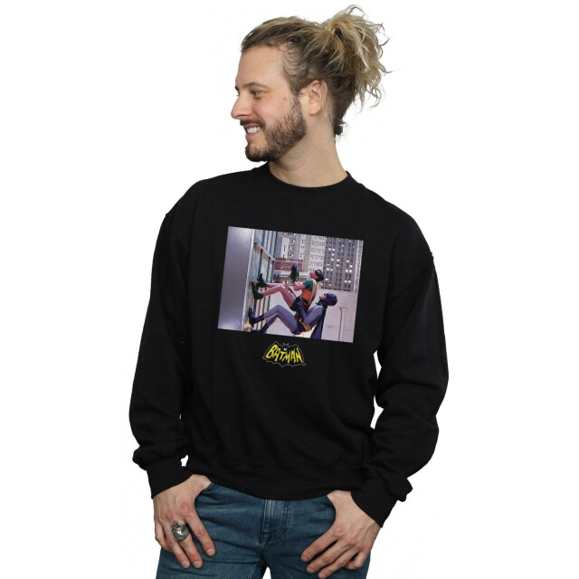 Li-cense Dc comics heren batman tv-serie skyscraper climb sweatshirt UTBI14752_black large