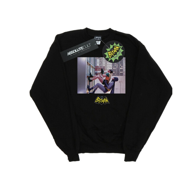 Li-cense Dc comics heren batman tv-serie skyscraper climb sweatshirt UTBI14752_black large