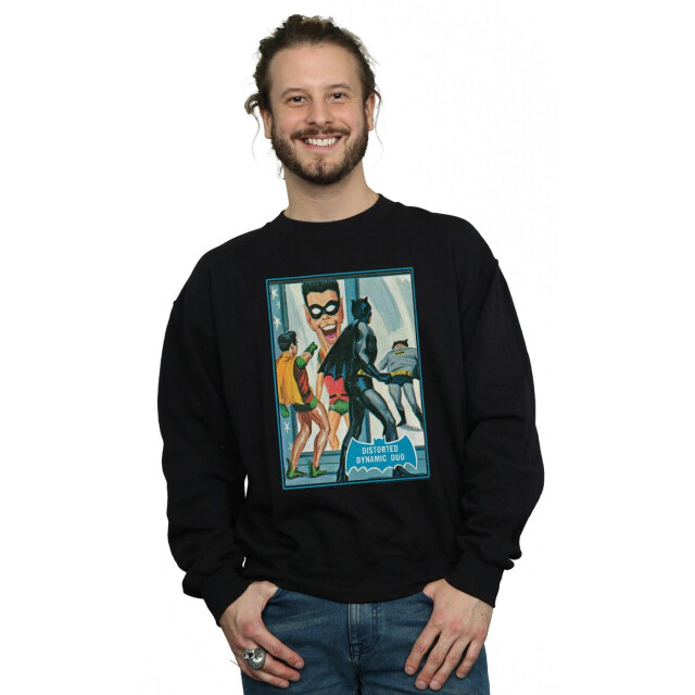 Li-cense Dc comics heren batman tv-serie dynamic duo sweatshirt UTBI14687_black large