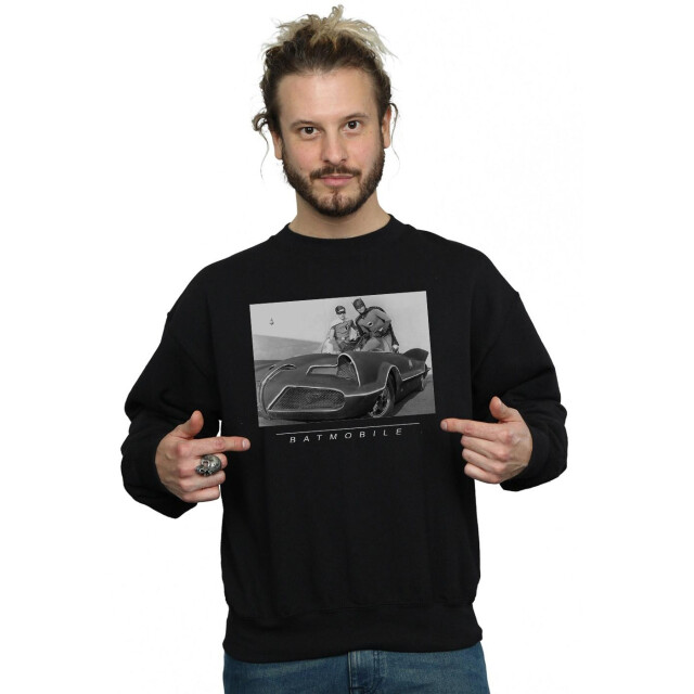 Li-cense Dc comics heren batman tv-serie batmobiel sweatshirt UTBI14654_black large