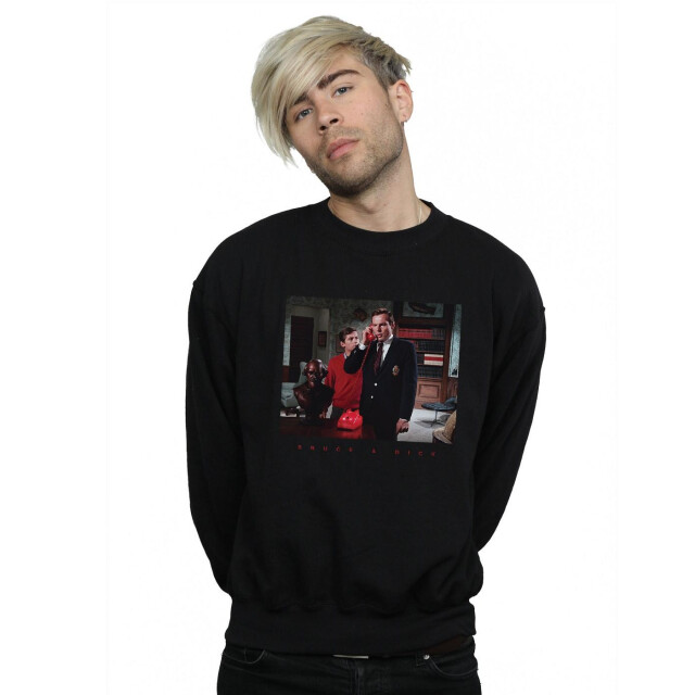 Li-cense Dc comics heren batman tv-serie bruce & dick foto sweatshirt UTBI14273_black large