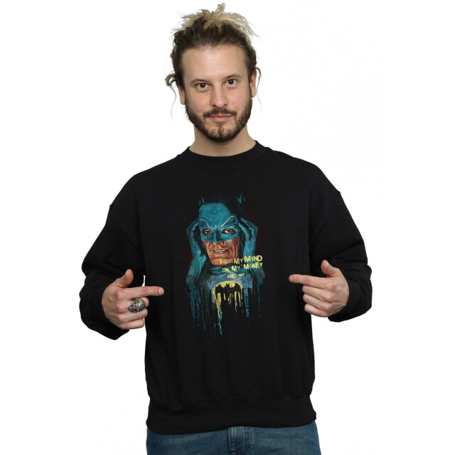 Li-cense Dc comics heren batman tv-serie mind on my money sweatshirt UTBI14238_black large