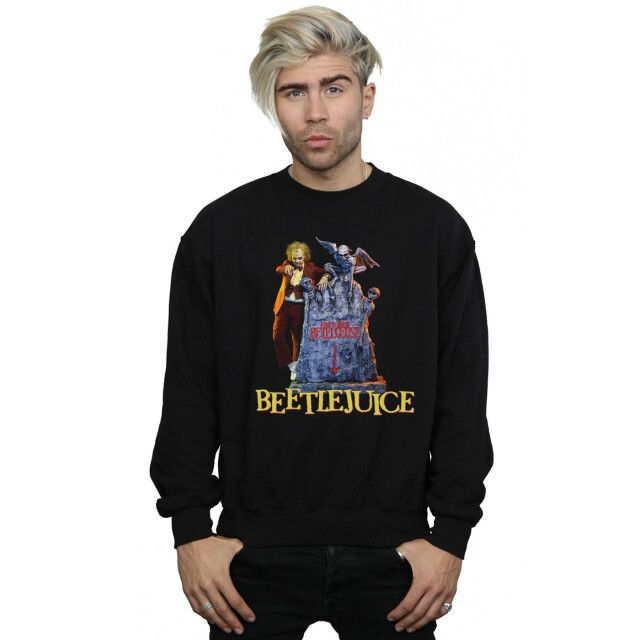Li-cense Beetlejuice heren sweatshirt hier ligt UTBI13861_black large