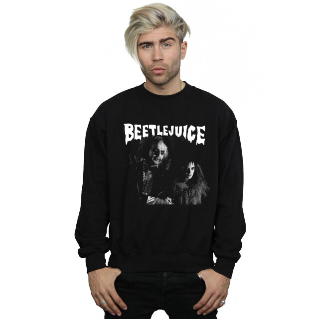 Li-cense Beetlejuice heren monochroom paar sweatshirt UTBI13860_black large
