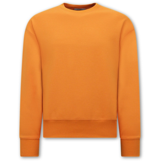 Tony Backer Basic oversize fit sweat-shirt orange F2589 large