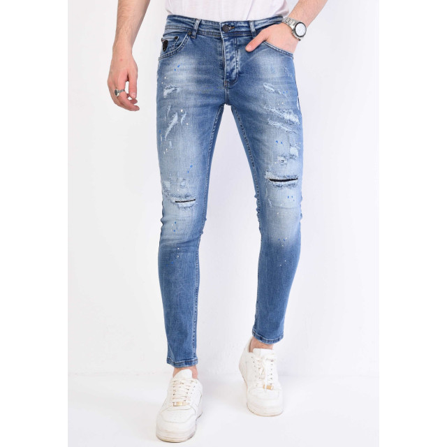 Local Fanatic Licht jeans met gaten 1059 LF-DNM-1059 large