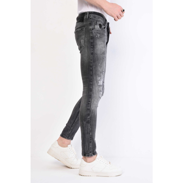 Local Fanatic Paint splatter jeans slim fit 1069 LF-DNM-1069 large