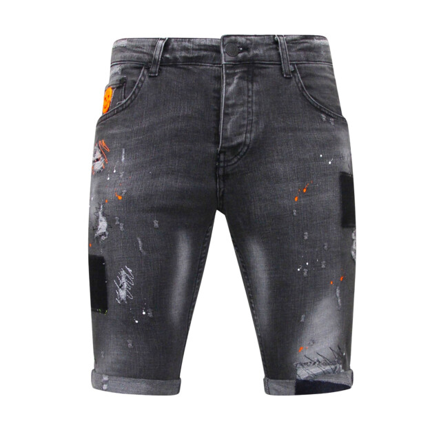 Local Fanatic Slim fit korte spijkerbroek 1034 LF-SHRT-1034 large