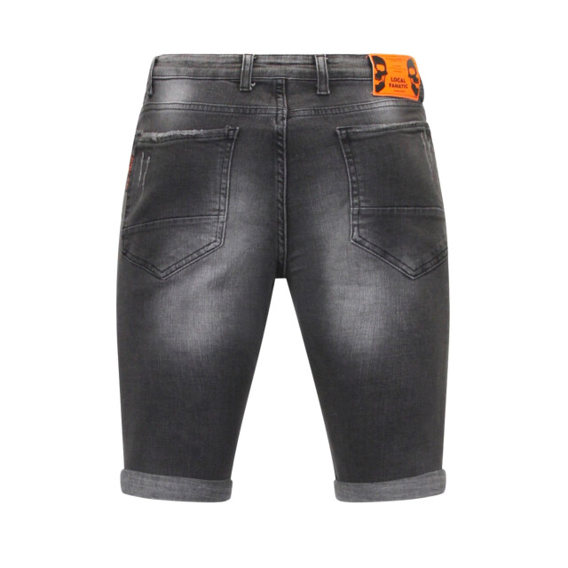 Local Fanatic Slim fit korte spijkerbroek 1034 LF-SHRT-1034 large