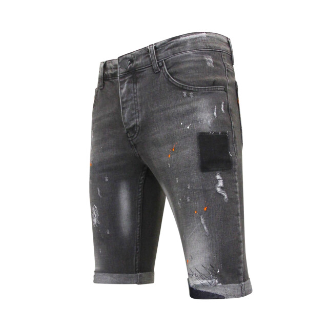 Local Fanatic Slim fit korte spijkerbroek 1034 LF-SHRT-1034 large