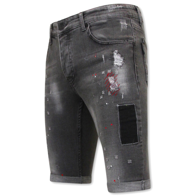 Local Fanatic Korte spijkerbroek stretch 1032 LF-SHRT-1032 large