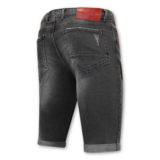 Local Fanatic Korte spijkerbroek stretch 1032 LF-SHRT-1032 large