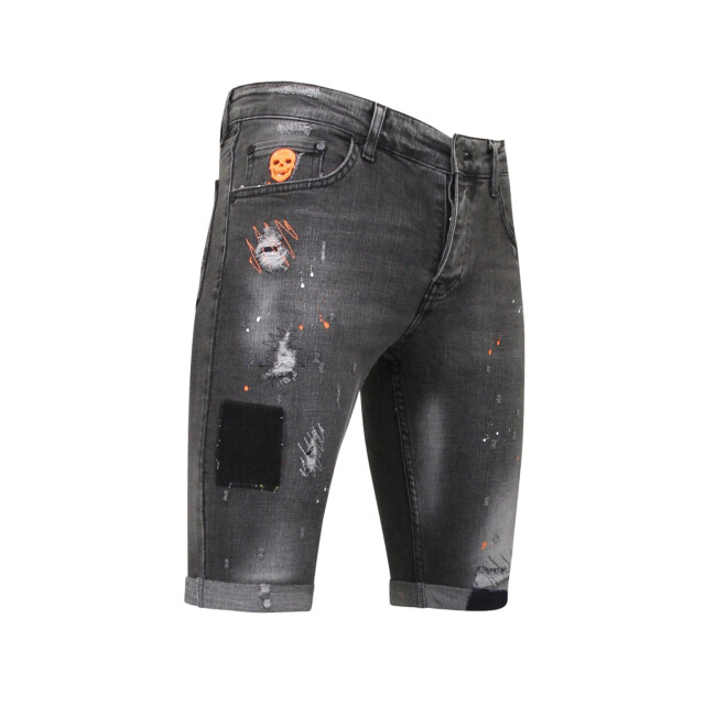 Local Fanatic Slim fit korte spijkerbroek 1034 LF-SHRT-1034 large