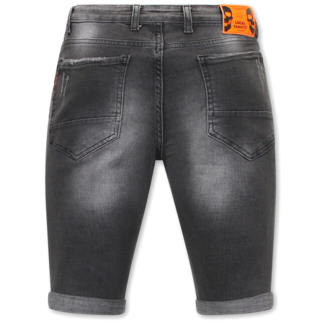 Local Fanatic Slim fit korte spijkerbroek 1034 LF-SHRT-1034 large