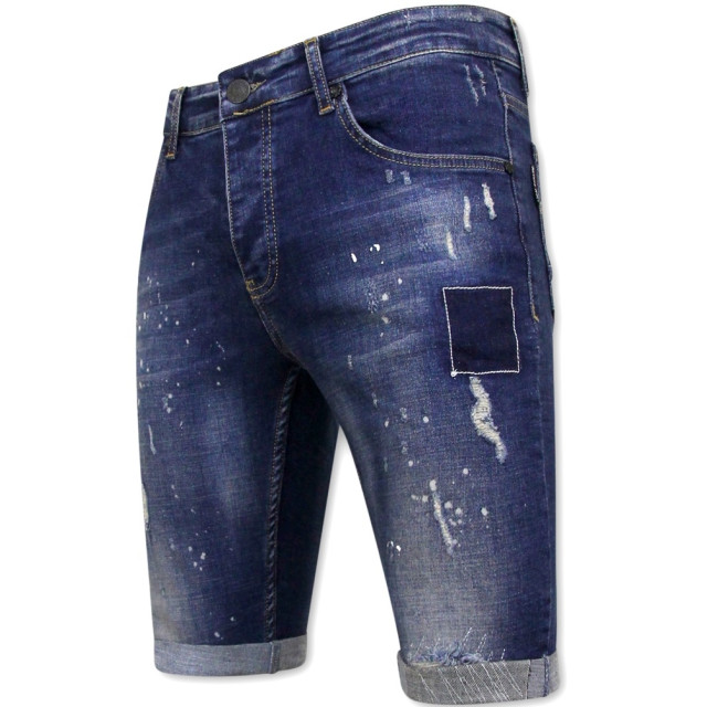 Local Fanatic Korte broek slim fit met gaten 1026 LF-SHRT-1026 large