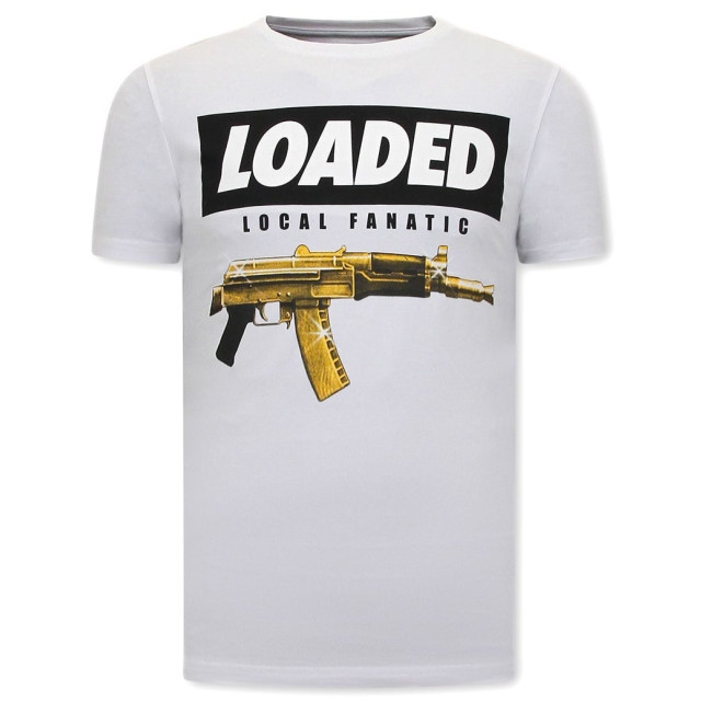 Local Fanatic Shirts loaded gun nov-75 large