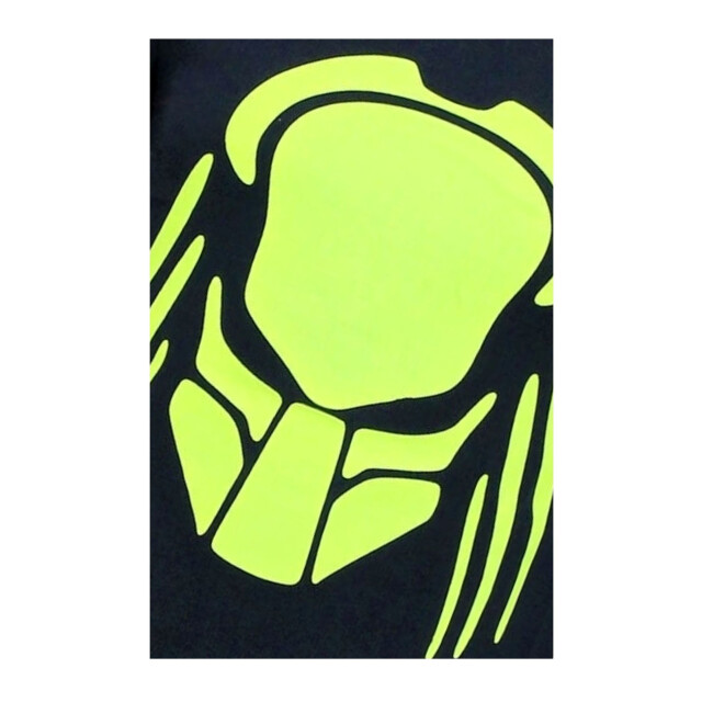 Local Fanatic T-shirt met opdruk predator neon print 11-6396B large