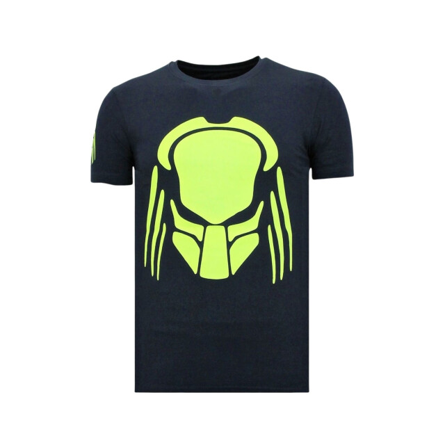 Local Fanatic T-shirt met opdruk predator neon print 11-6396B large
