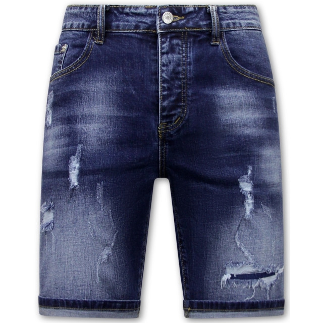 Enos Korte broek stretch denim short BIG-RJ-939 large