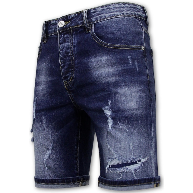 Enos Korte broek stretch denim short BIG-RJ-939 large