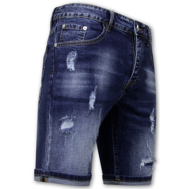 Enos Korte broek stretch denim short BIG-RJ-939 large