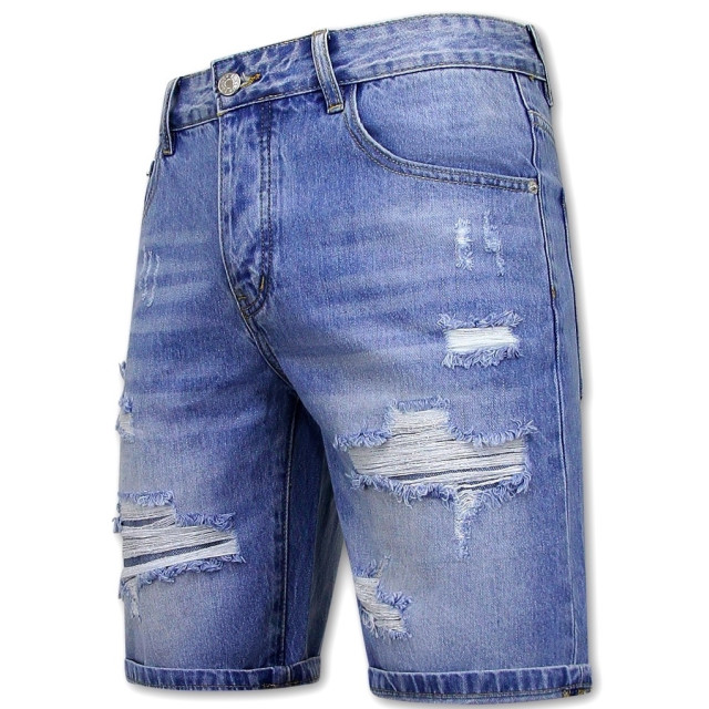 Enos Korte broek met gaten denim short BIG-RJ-951 large