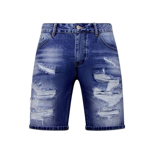 Enos Korte spijkerbroek met gaten denim short BIG-RJ-953 large