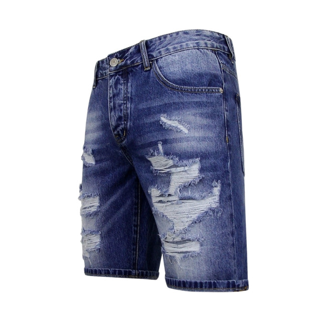 Enos Korte spijkerbroek met gaten denim short BIG-RJ-953 large