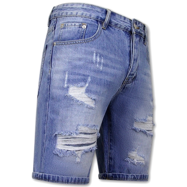 Enos Korte broek met gaten denim short BIG-RJ-951 large