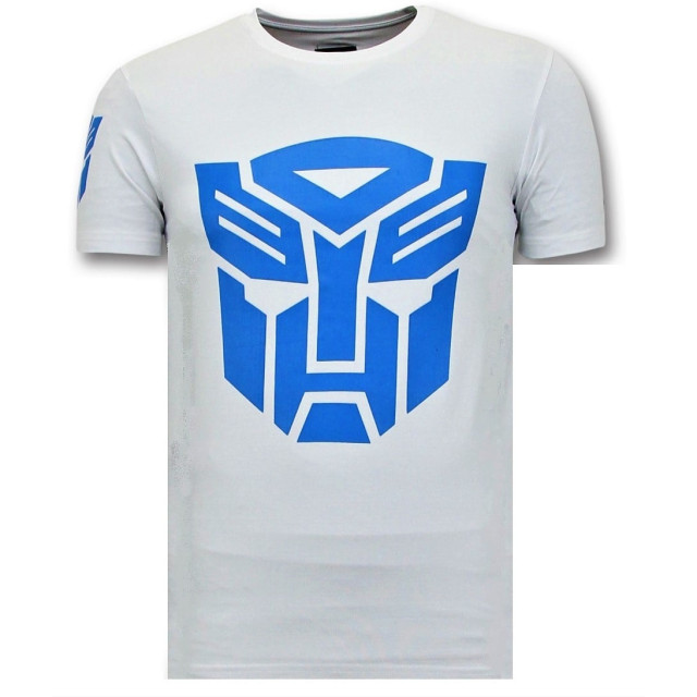 Local Fanatic Coole t-shirt transformers robots print 11-6401W large