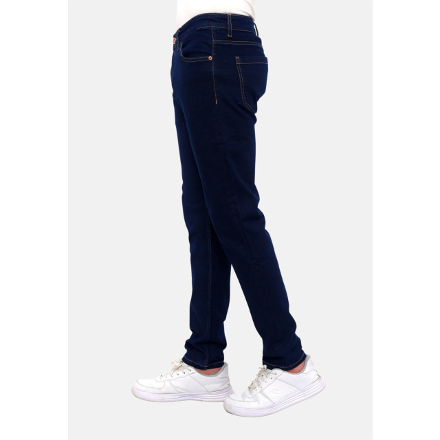 True Rise Nette slim fit jeans met stretch dc D&C-059 large