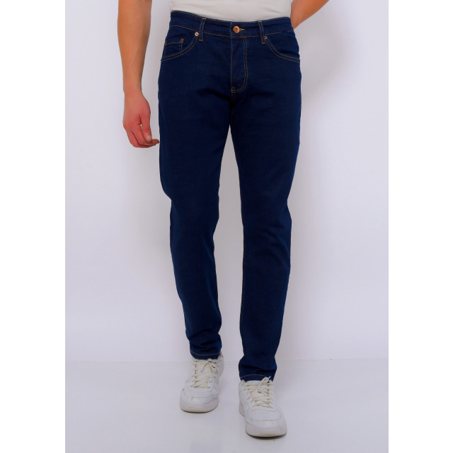 True Rise Nette slim fit jeans met stretch dc D&C-059 large