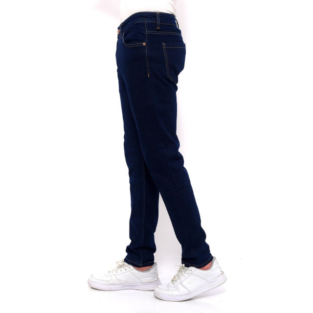 True Rise Nette slim fit jeans met stretch dc D&C-059 large