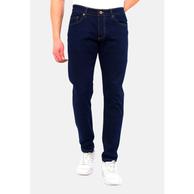 True Rise Nette slim fit jeans met stretch dc D&C-059 large