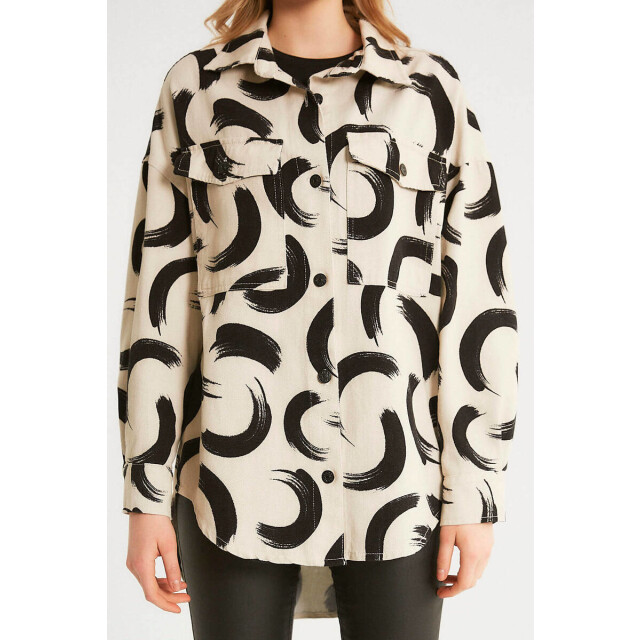 Robin-Collection Oversized jas d89779 RBN-D89779 large