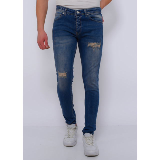 True Rise Ripped jeans slim fit strech dc D&C-046 large