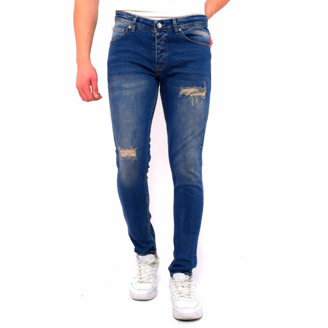 True Rise Ripped jeans slim fit strech dc D&C-046 large