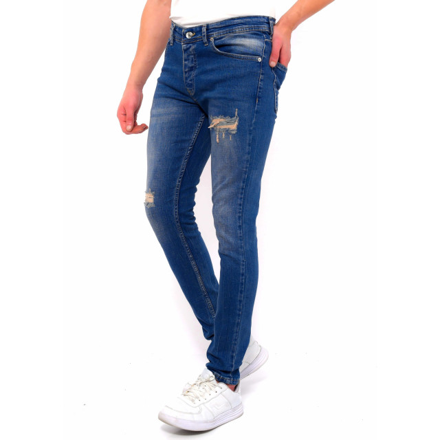 True Rise Ripped jeans slim fit strech dc D&C-046 large