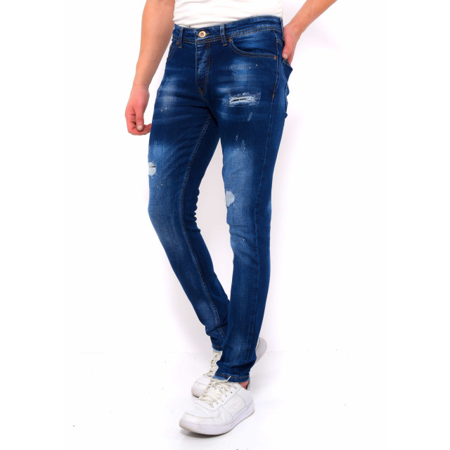 True Rise Broek met gaten slim fit dc D&C-043 large