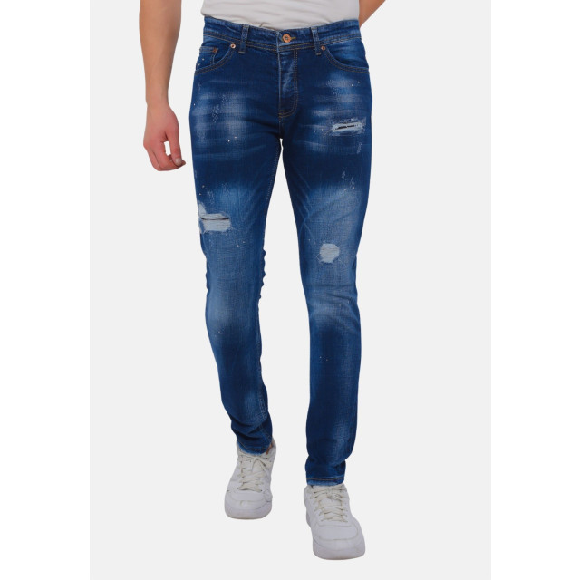 True Rise Broek met gaten slim fit dc D&C-043 large