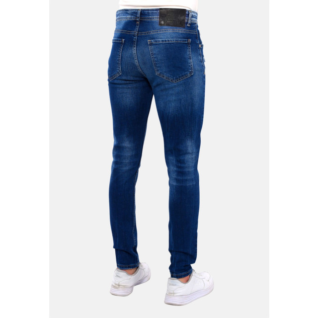 True Rise Slim fit jeans met gaten dc D&C-047 large