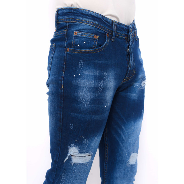 True Rise Broek met gaten slim fit dc D&C-043 large